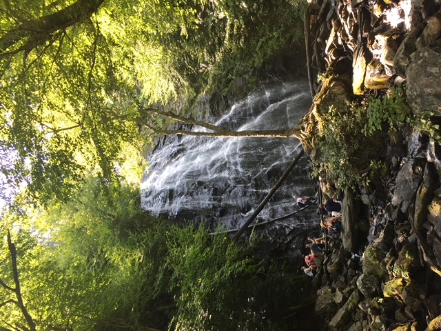 Crabtree Falls on the Blue Ridge Parkway