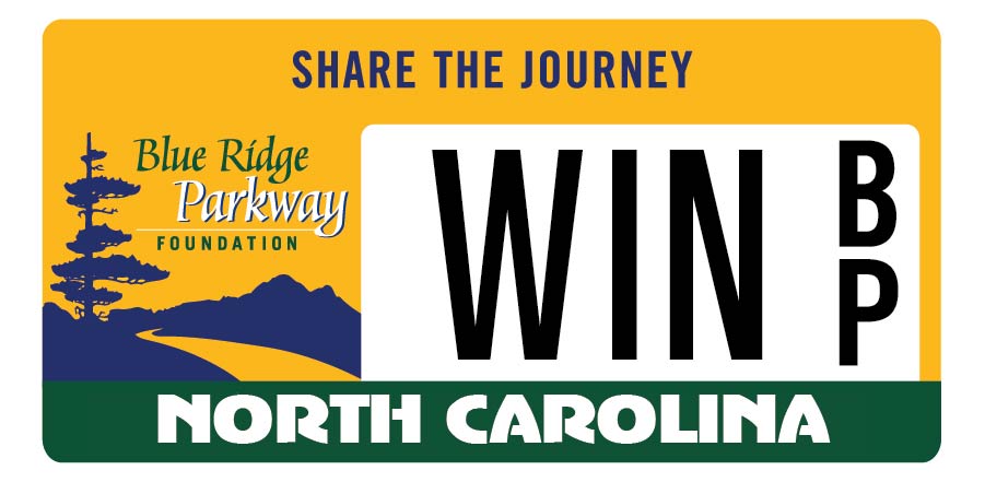 N.C. Blue Ridge Parkway license plate design