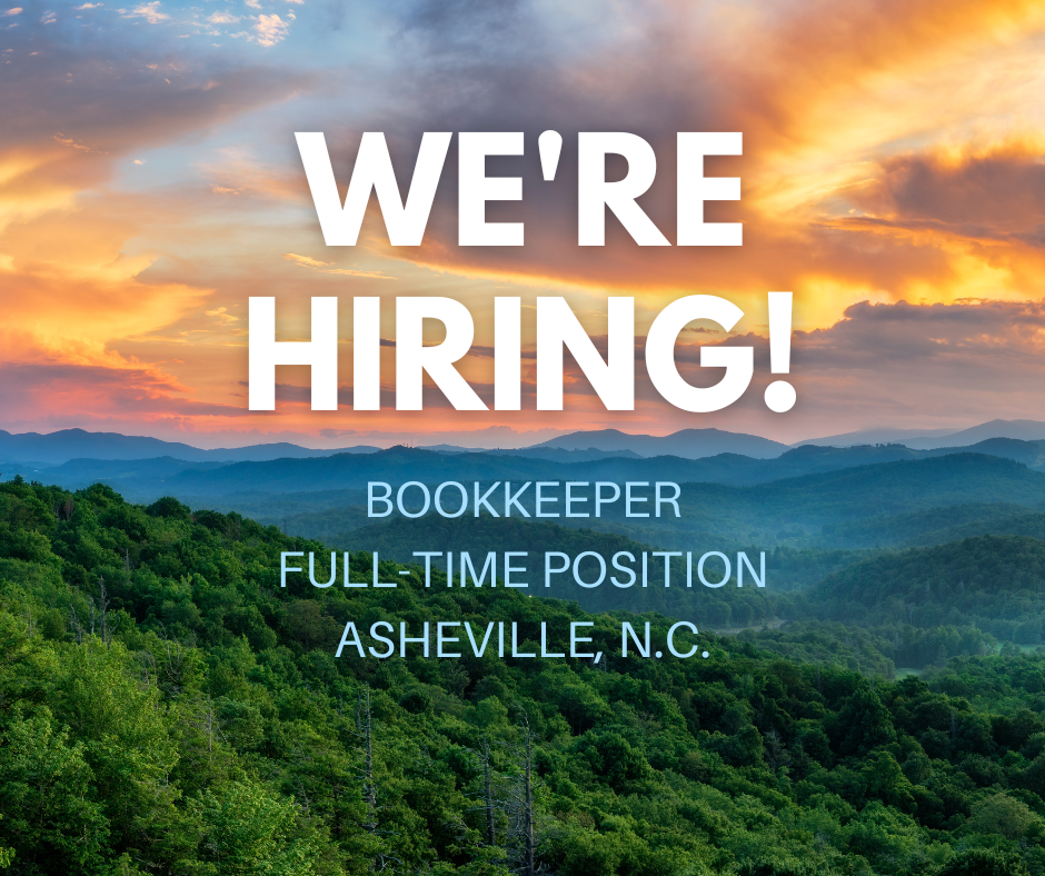 We're hiring a full-time bookkeeper