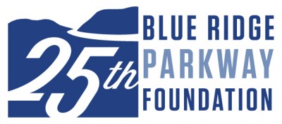 Blue Ridge Parkway Foundation 25th anniversary logo