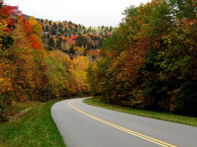Fall  colors on the Blue Ridge Parkway