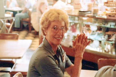 Ellen Woodruff Smith at the Bluffs Coffee Shop