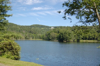 Bass Lake at Moses H. Cone Memorial Park