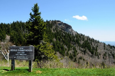 Devils Courthouse on the Blue Ridge Parkway