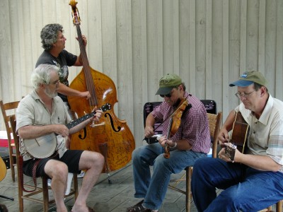Midday Mountain Musicians play from noon to 4 p.m. daily at the Blue Ridge Music Center