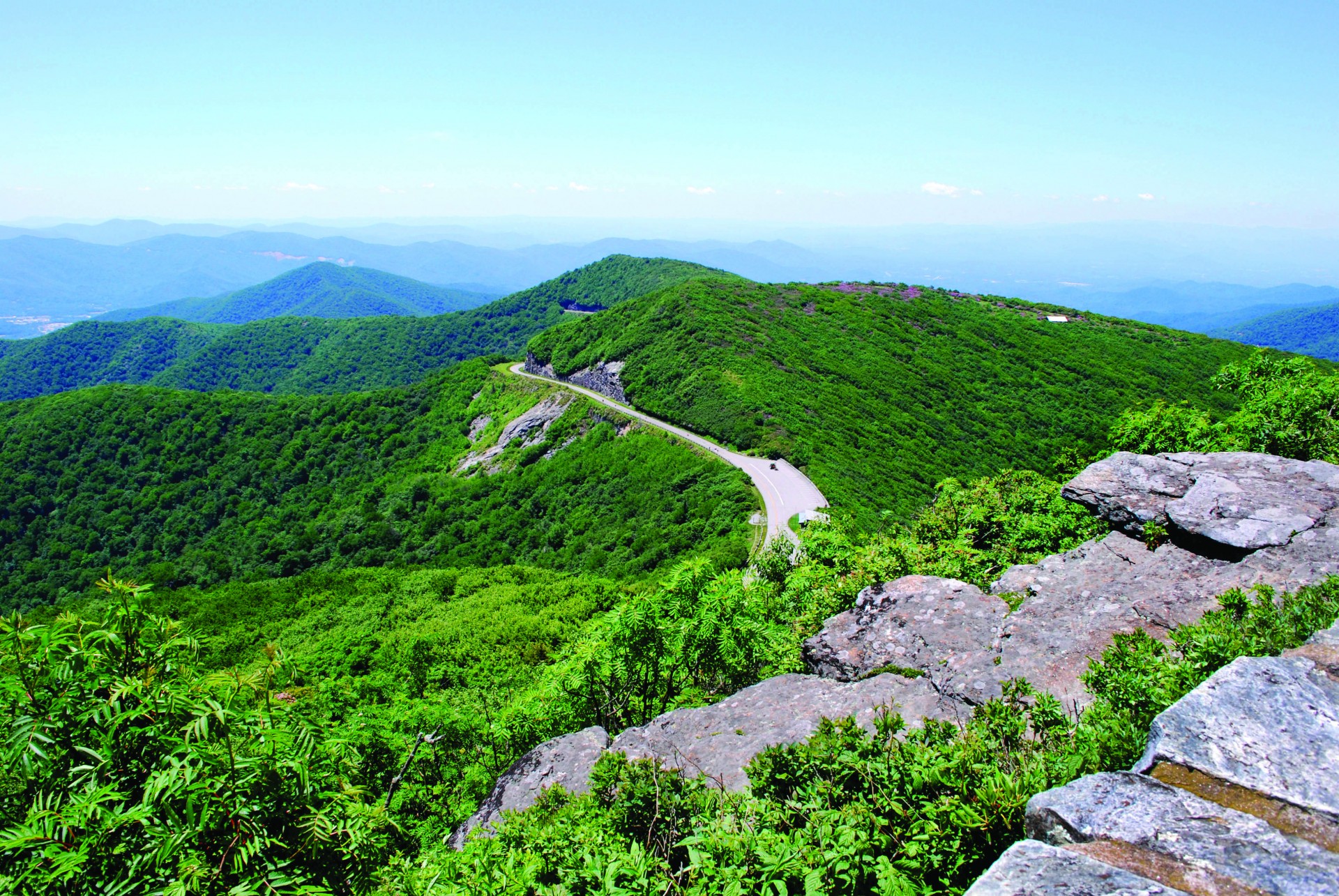 Pavement work will be done near Craggy Gardens and Mount Mitchell