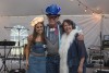 Mother-daugher duo Susan and Susannah Thomas shared the title of Denim Queen. The capped crusader "Denim Man," aka author Charles David Gelly, claimed the king's crown.