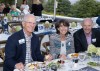 Jim Deal with Debbi and Tony diSanti at The Denim Ball on Sept. 15, 2022.