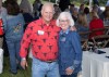 Pete Gherini and Joyce Zellner are all smiles during The Denim Ball on Sept. 15, 2022.