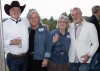 Tim and Pam Vines with Kathleen Austin and Geoff Long at The Denim Ball on Sept. 15, 2022.